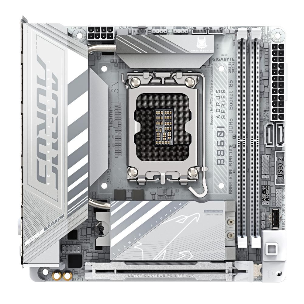 Płyta Socket LGA1851 Gigabyte B860I AORUS PRO ICE - obrazek 2