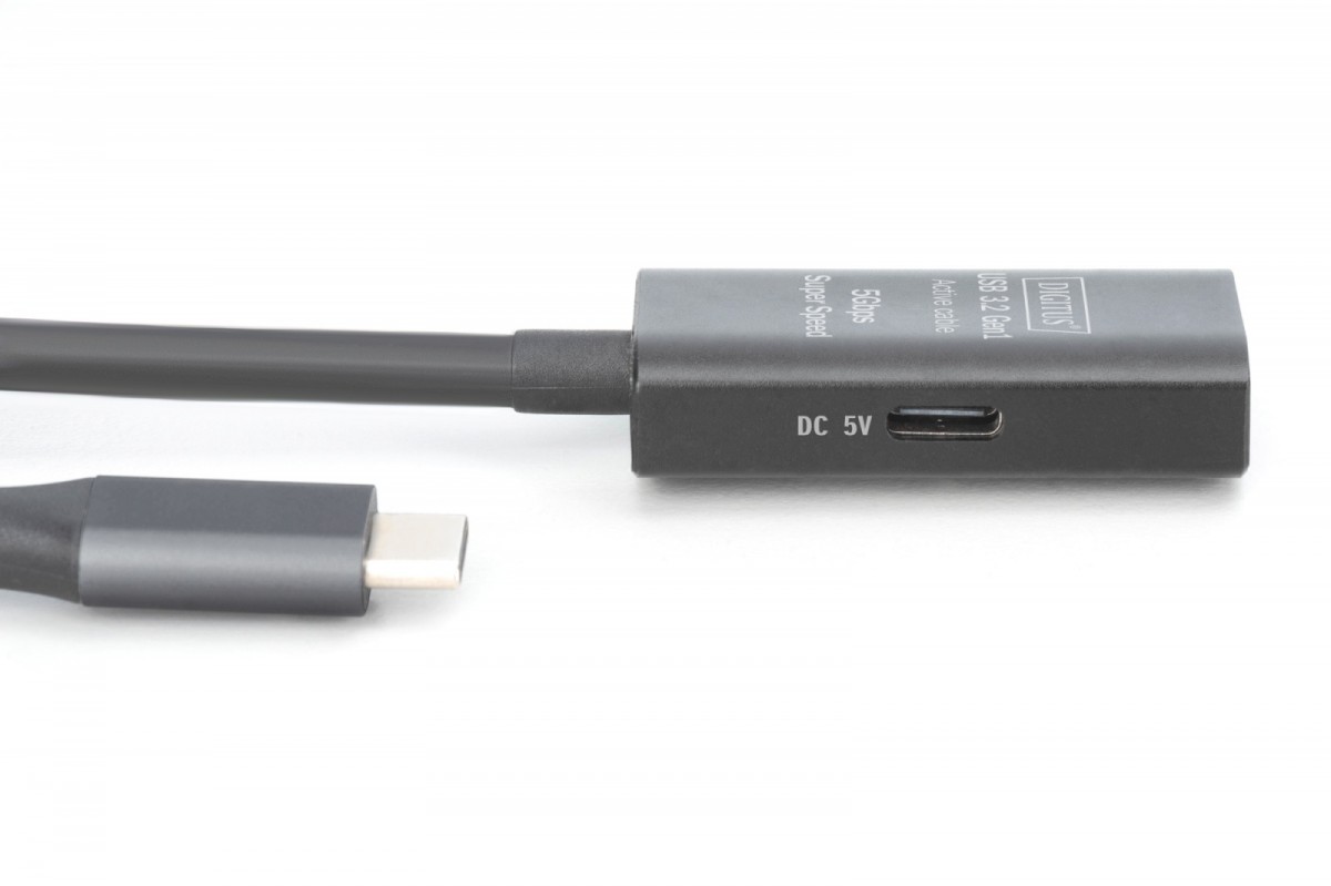 Kabel USB Type-C przedłużacz 10.0 m aktywny Digitus - obrazek 4