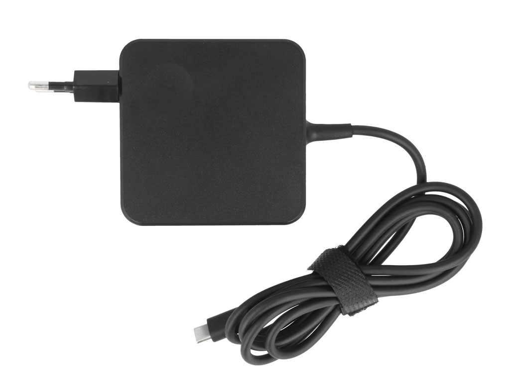 Zasilacz sieciowy do laptopa USB Type-C 90W Uniwersalny 10 wtyków Czarny - obrazek 5