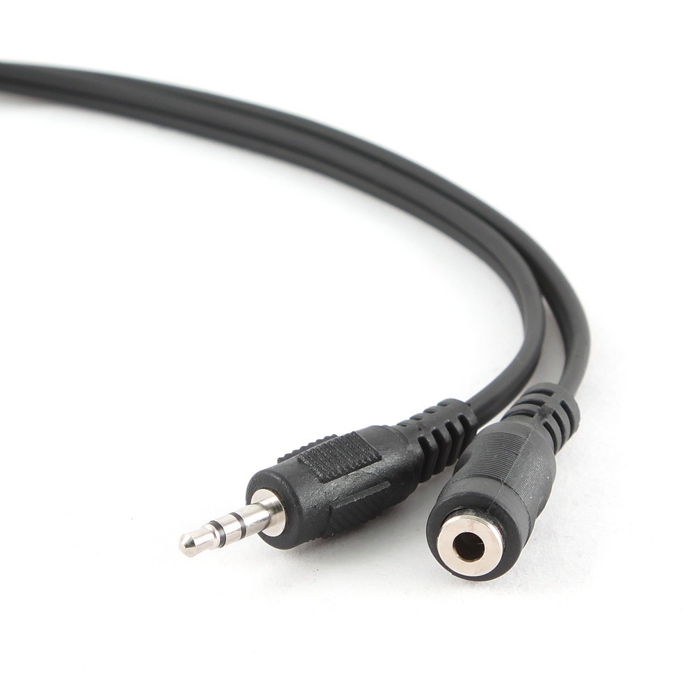 Kabel Audio Mini Jack Stereo męski na Mini Jack żeński  1.5 m  Przedłużacz  Gembird