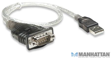 Adapter USB na 1 x RS232 Manhattan - obrazek 5