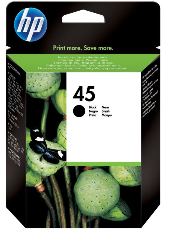 Tusz HP 45 51645AE Black 830 str. - obrazek 2