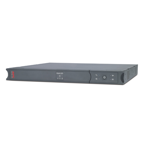 Zasilacz awaryjny UPS - APC Smart-UPS SC  450VA 1U Rack Mount/Tower
