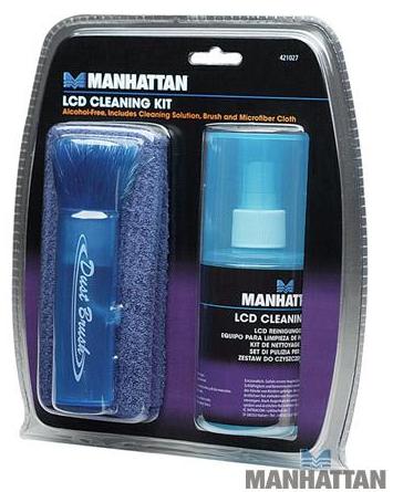 Czyszczący zestaw do ekranów LCD MANHATTAN - obrazek 2