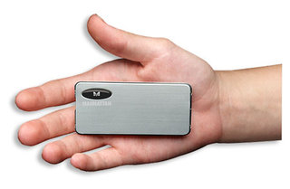 HUB USB 2.0 4 portowy Manhattan Slim + zasilacz - obrazek 2