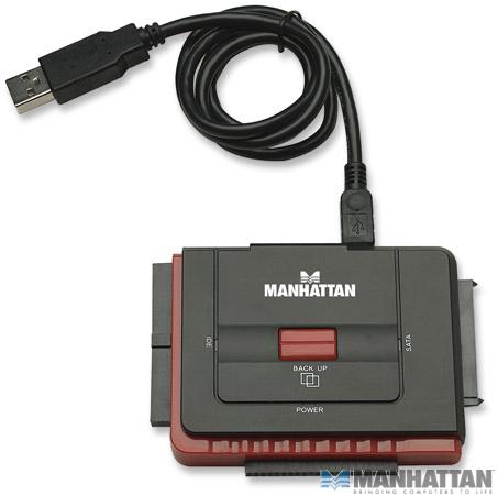 Adapter USB 2.0 na HDD/SSD  IDE/SATA  Manhattan