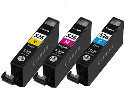 Tusze Canon CLI-526 Multipack CMY - obrazek 3