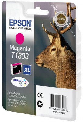 Tusz Epson T1303 Magenta 765 str. - obrazek 2