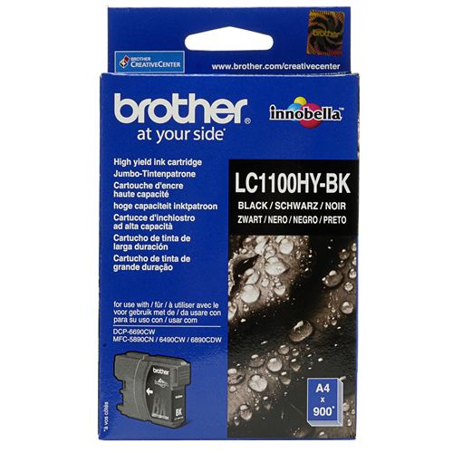 Tusz Brother LC1100HYBK Black 900 str. - obrazek 3