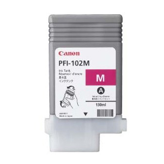 Tusz Canon PFI-102M Magenta 130 ml. - obrazek 2