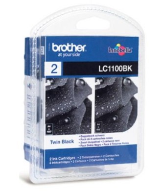 Tusze Brother LC1100BK 2x Black 2 x 450 str. - obrazek 2