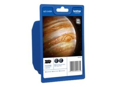 Tusze Brother LC1240BK Black 2 x 600 str. - obrazek 2