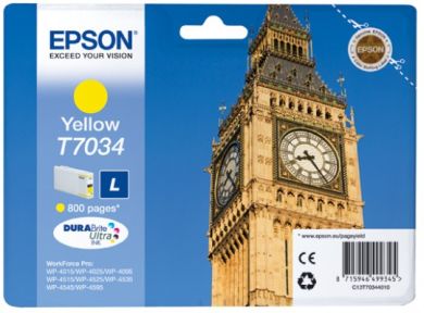 Tusz Epson T7024 Yellow 2400 str.