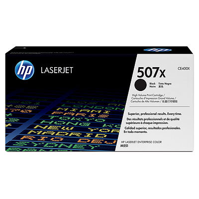 Toner HP 507A  CE400X  Black  11000 str.
