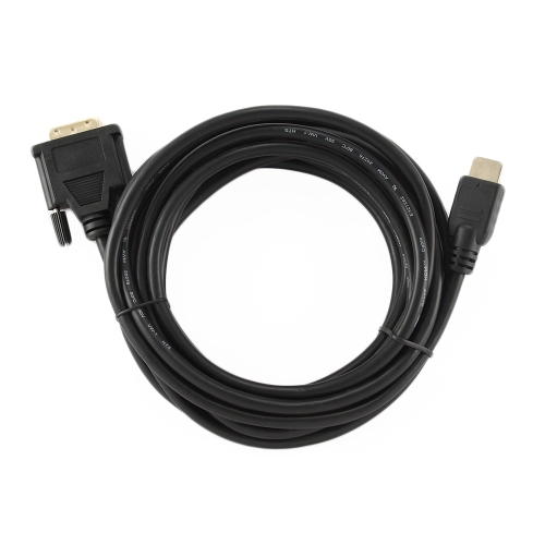 Kabel HDMI męski na DVI-D męski 18+1 Single Link 5.0 m Gembird - obrazek 2