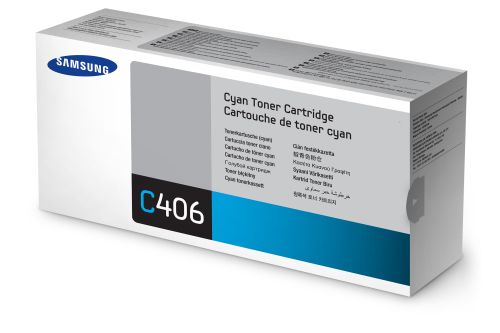 Toner Samsung CLT-C406S Cyan 1000 str. - obrazek 2