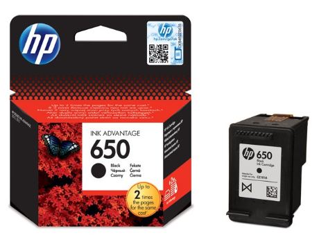 Tusz HP 650  CZ101AE  Black  360 str.