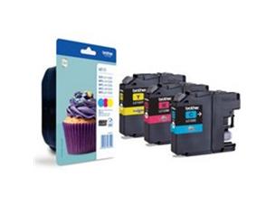 Tusze Brother LC123 C/M/Y - obrazek 2