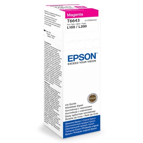 Tusz Epson 664 T6643 Magenta 6400 str. - obrazek 2