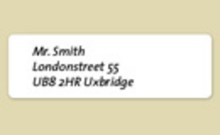 Taśma do drukarki etykiet Dymo LW 89 mm x 28 mm biała taśma/czarny nadruk - obrazek 4