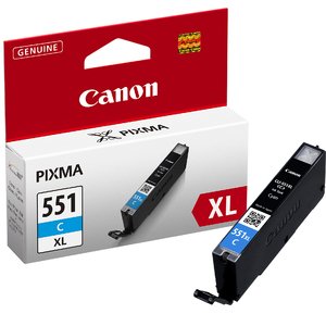 Tusz Canon  CLI-551XL C  Cyan  690 str.