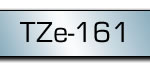 Taśma do drukarki etykiet Brother TZE161 36mm Czarny na Przeźroczystym
