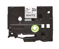 Taśma do drukarki etykiet Brother TZEFX241 18mm Czarny na Białym Flexible - obrazek 4
