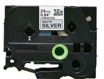 Taśma do drukarki etykiet Brother TZEM31 12mm Czarny na Przeźroczystym - obrazek 2