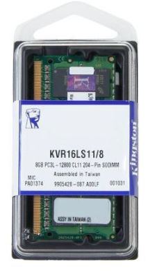 SODIMM PC-1600 DDR3L 8GB CL11 KVR16LS11/8 Kingston - obrazek 2