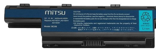 Bateria do laptopa Acer Aspire 4551; 4741; 5741 10.8 V 4400mAh - obrazek 5
