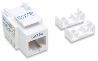 Moduł Keystone RJ45 Cat 5e UTP Biały Intellinet - obrazek 2