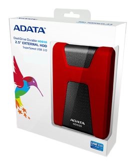 HDD USB 3.0 1TB Adata HD650 Czerwony - obrazek 5