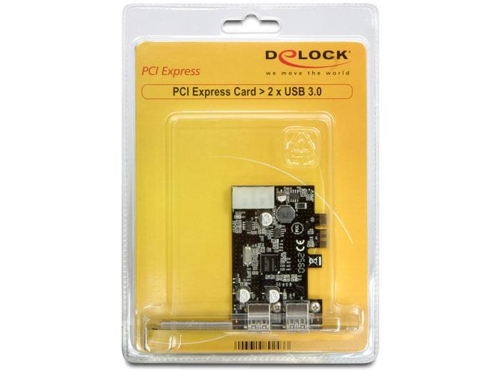 Kontroler PCI Express USB 3.0 x 2 Delock - obrazek 5