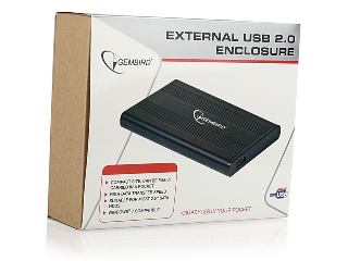 Obudowa do HDD/SSD 2.5" USB 2.0 Gembird Aluminiowa - obrazek 3