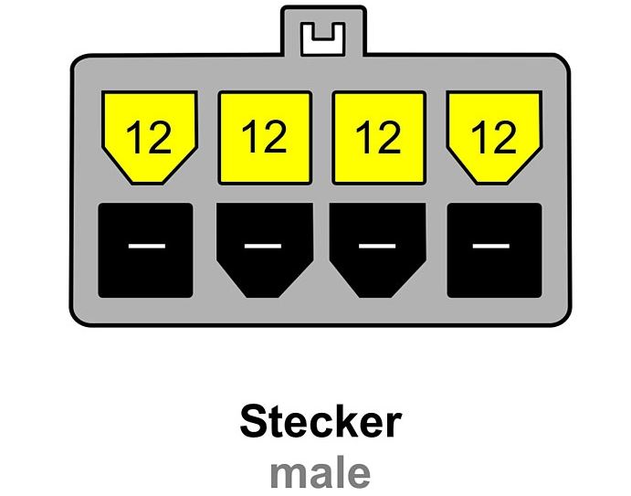 Adapter zasilania 4pin ATX -> EPS 8pin 0.15 m Delock - obrazek 2