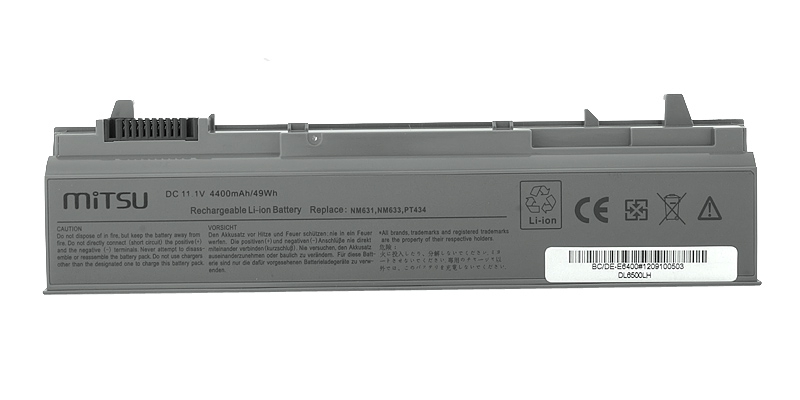 Bateria do laptopa Dell Latitude E6400; E6410; E6500; E6510 11.1 V 4400 mAh - obrazek 3