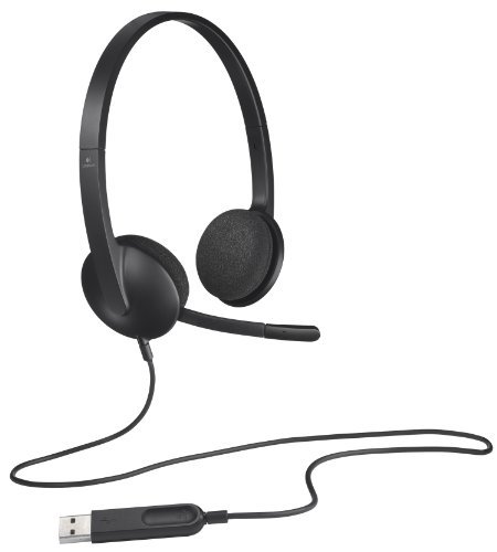 Słuchawki Logitech USB Headset H340 - obrazek 2