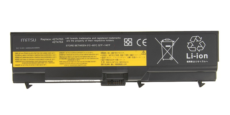 Bateria do laptopa Lenovo Thinkpad E40; E50; SL410; SL510 10.8 V 4400 mAh - obrazek 3