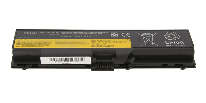 Bateria do laptopa Lenovo Thinkpad E40; E50; SL410; SL510 10.8 V 4400 mAh - obrazek 4