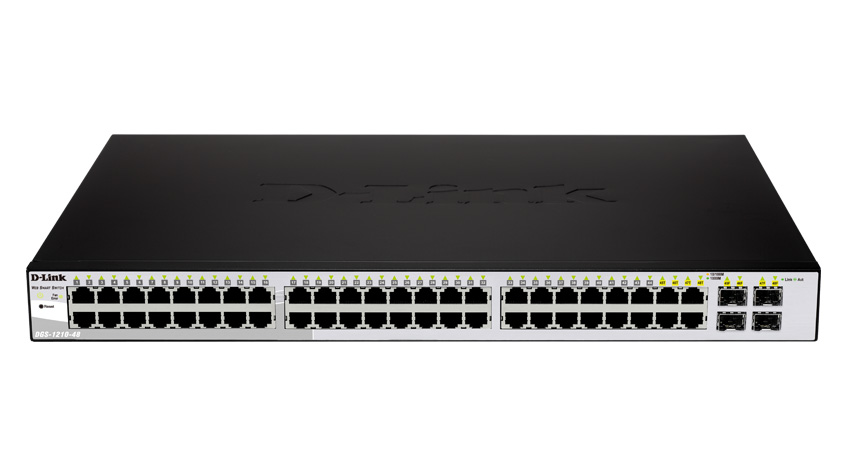 Switch D-Link DGS-1210-48  48-port 10/100/1000 Gigabit + 4 Combo 1000BaseT/SFP