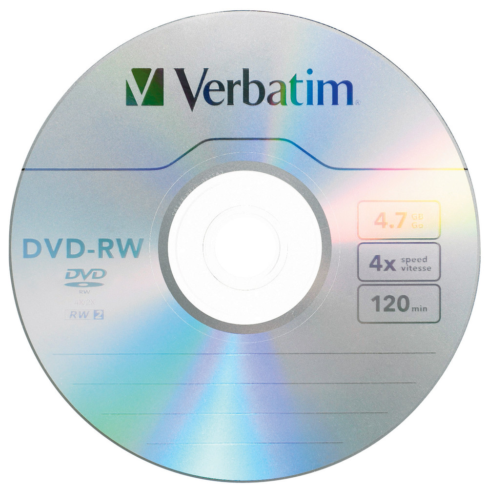 DVD-RW Verbatim 4,7GB x4 Cake *25 - obrazek 3