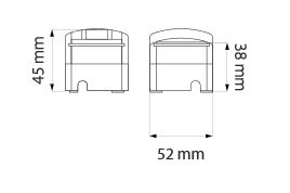 Listwa zasilająca LESTAR LZRM 810 BW IEC 320 3 m - obrazek 2