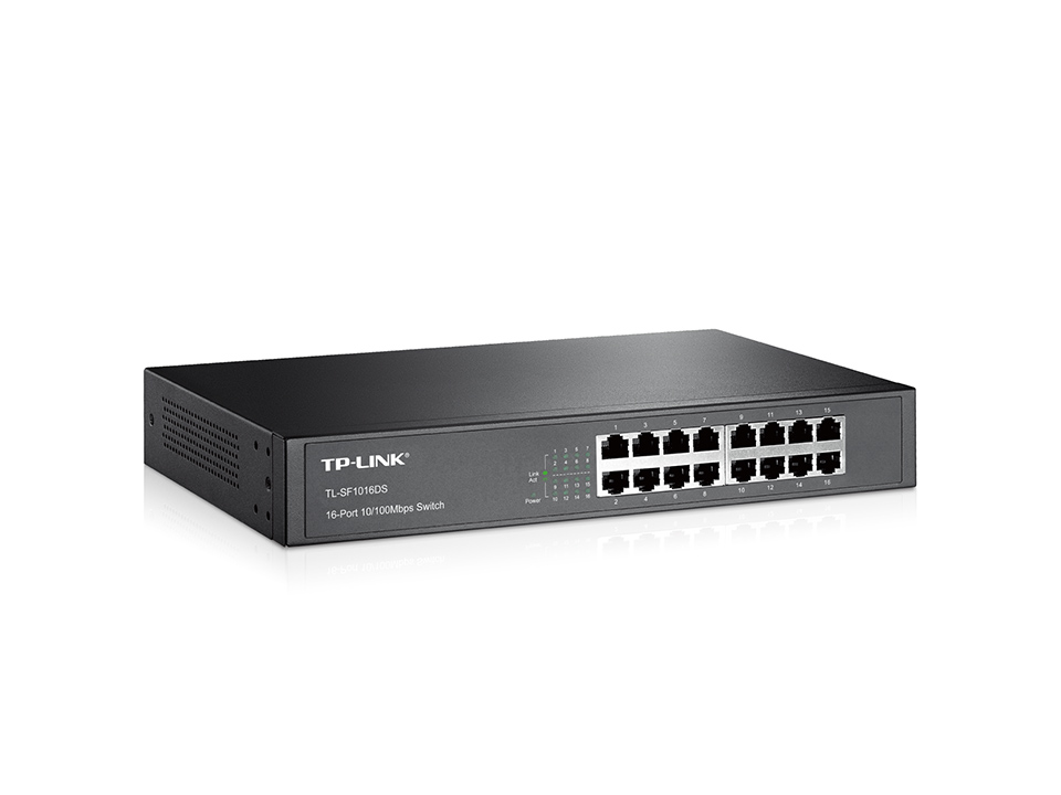 Switch TP-Link TL-SF1016DS 16x10/100 MB/s - obrazek 2