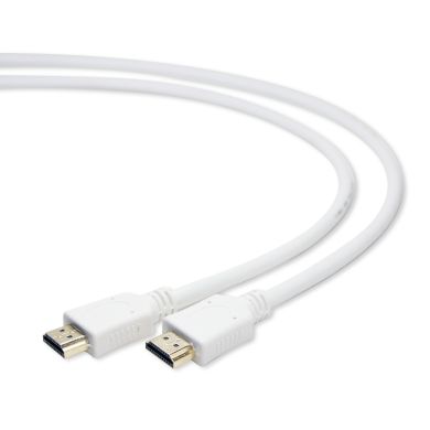 Kabel HDMI męski na HDMI męski v.2.0 3.0 m Gembird Biały - obrazek 2