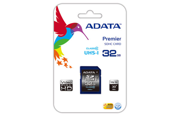 - karta pamieci SD 32GB SDHC Adata UHS-I Class 10 - obrazek 2