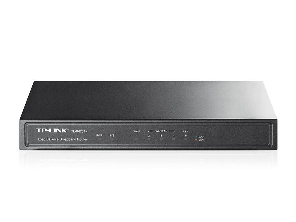 Router TP-Link TL-R470T+ 1xWAN 3xLAN Load Balance Broadband Router