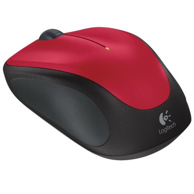 Mysz bezprzewodowa Logitech M235 Czerwona - obrazek 2