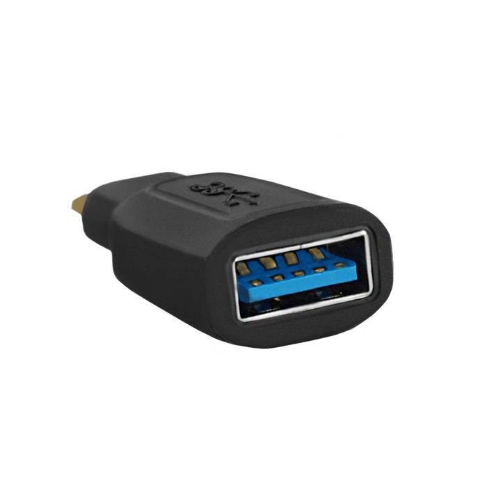 Adapter USB Type-C męski na USB 3.0 żeński Qoltec - obrazek 3