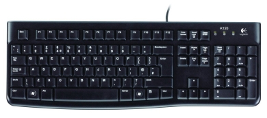 Klawiatura Logitech K120 DE - Niemiecka  Czarna