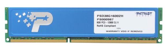DIMM PC-1600 DDR3 8GB Patriot Signature - obrazek 2